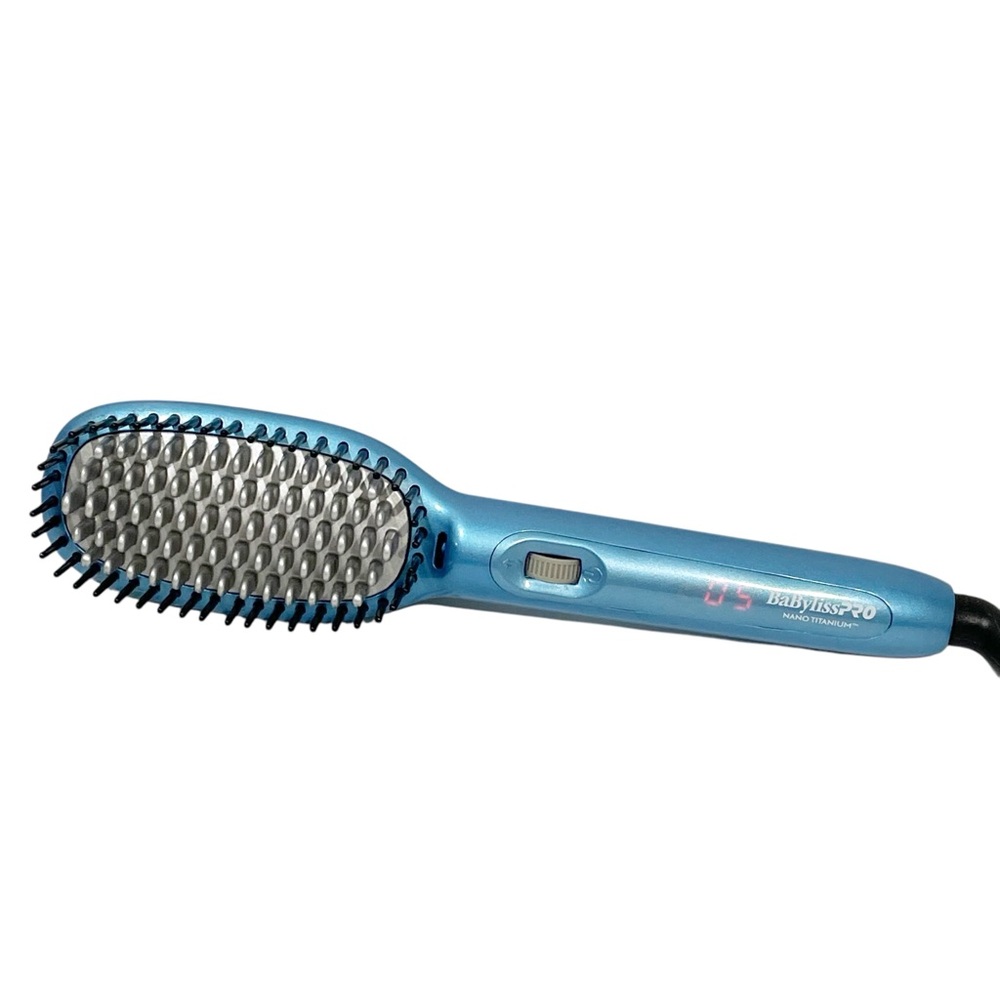BaByliss Nano Titanium Thermal Paddle Brush Haircare Beauty Salon‎